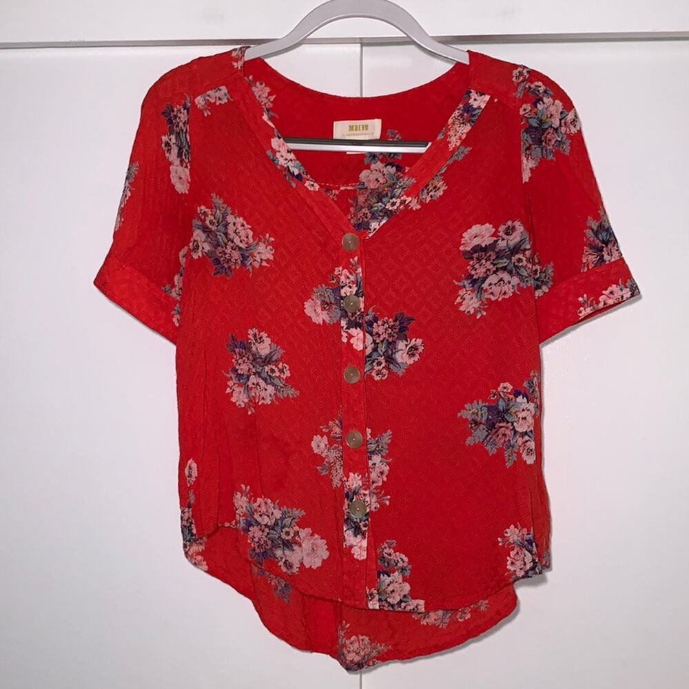 Maeve / Anthropologie button down blouse